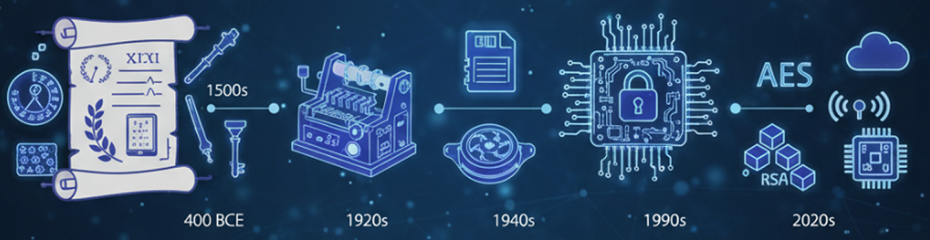 evolution de la cryptographie